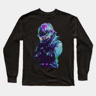 Lewis Hamilton F1 Black Panther Long Sleeve T-Shirt